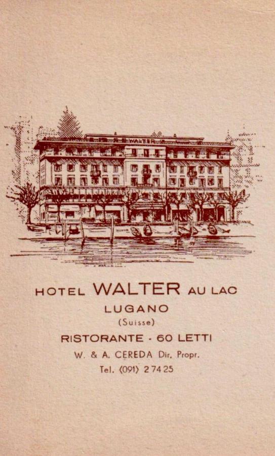 Hotel Walter Au Lac Лугано Екстер'єр фото